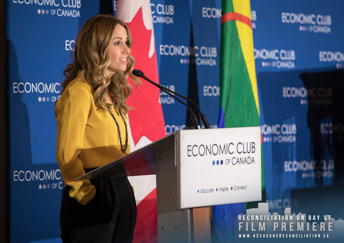 The event was held in partnership with the @ECofCanada. Thank you to President and CEO, @RhiannonTraill for helping create such an important event and all the work you do!