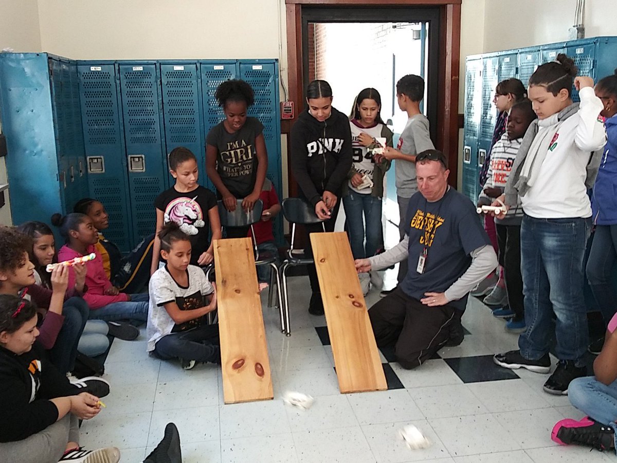 STEAM Students are Car Racing - Mr. Crabtree and Mrs. Needham students.