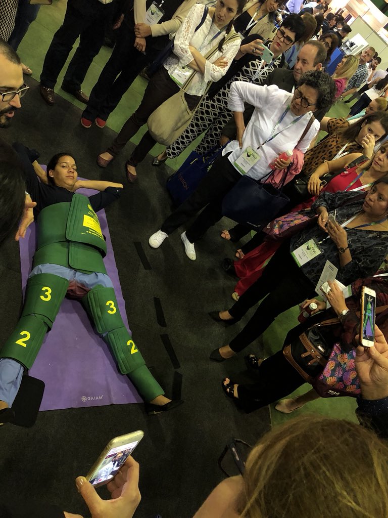 SaveMomsStopPPH's tweet photo. Have you saved a mother with the Postpartum Hemorrhage Bundle? Don’t worry, you have one more chance today at 13:10 by booth 96! #FIGO2018 #PPHBundle #EveryWomanMatters #MaternalHealth @FIGOHQ @LaerdalGH @Jhpiego https://t.co/uoHnZYd1Qe