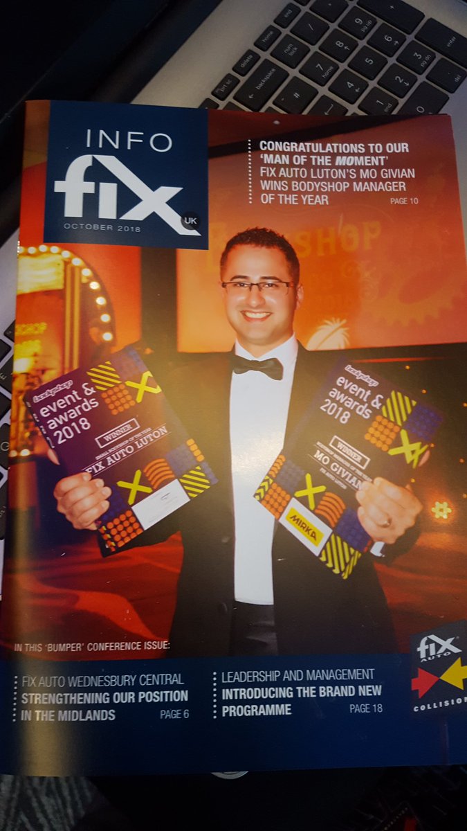 bodyshopmag's tweet image. Love this cover! #fixautoconference #BE2018