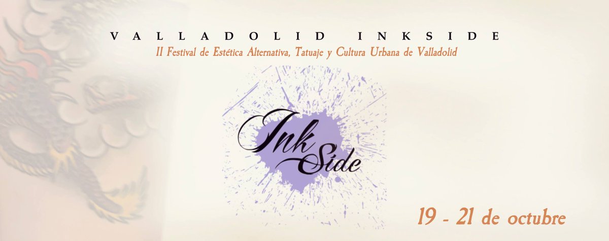 LavaVLL's tweet photo. Del 19 al 21 OCT ➡ Exposiciones, talleres, exhibiciones y conciertos nos esperan en el II #InkSide, festival de estética alternativa, tatuaje y cultura urbana de #Valladolid en nuestro espacio. Las entradas están disponibles en el enlace: https://t.co/Kz5uzUgP4s #LavaVLL https://t.co/mpx4ZRGDOM
