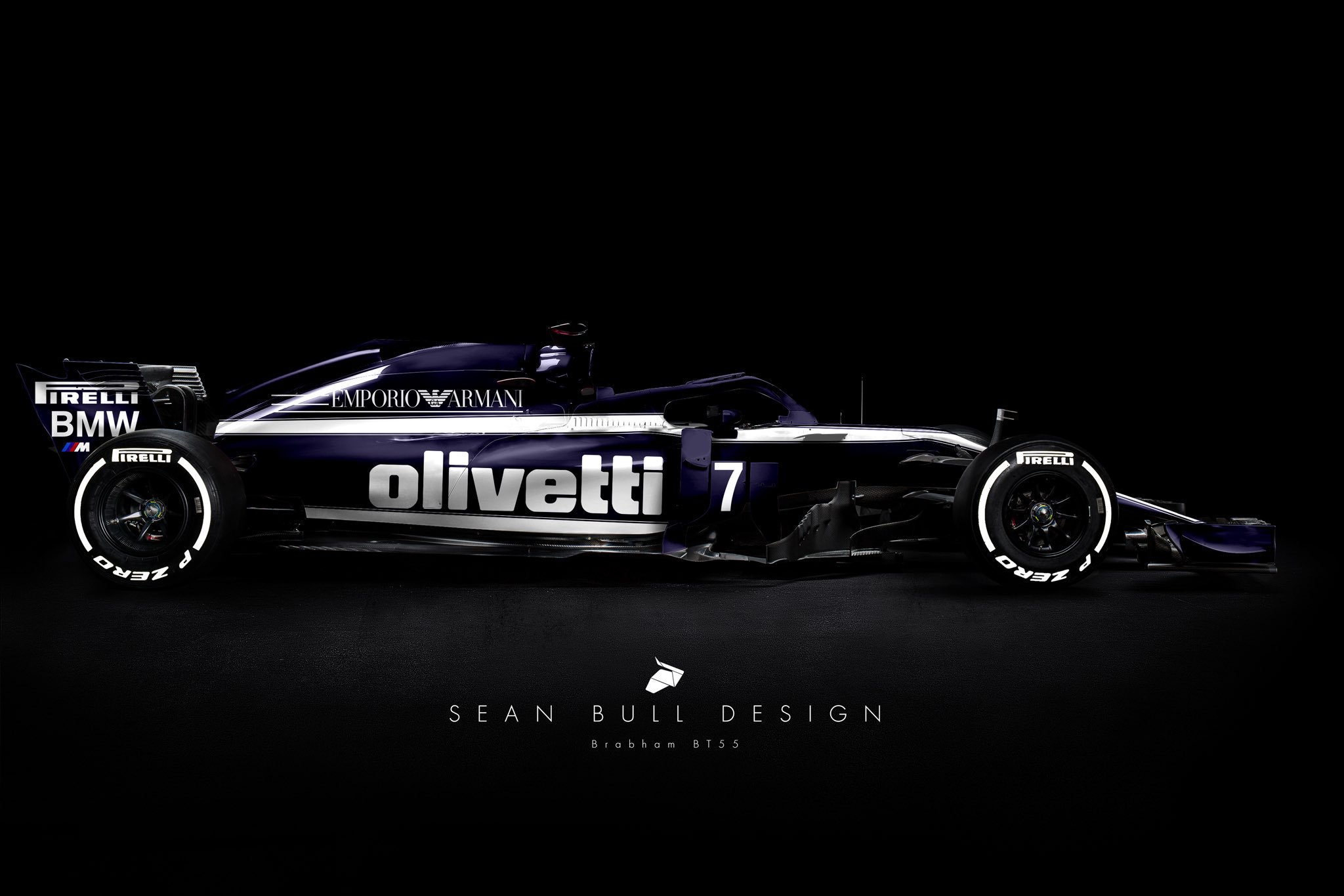 Sean Bull Design on X: Brabham BT55 #brabham #f1 #f12018 https