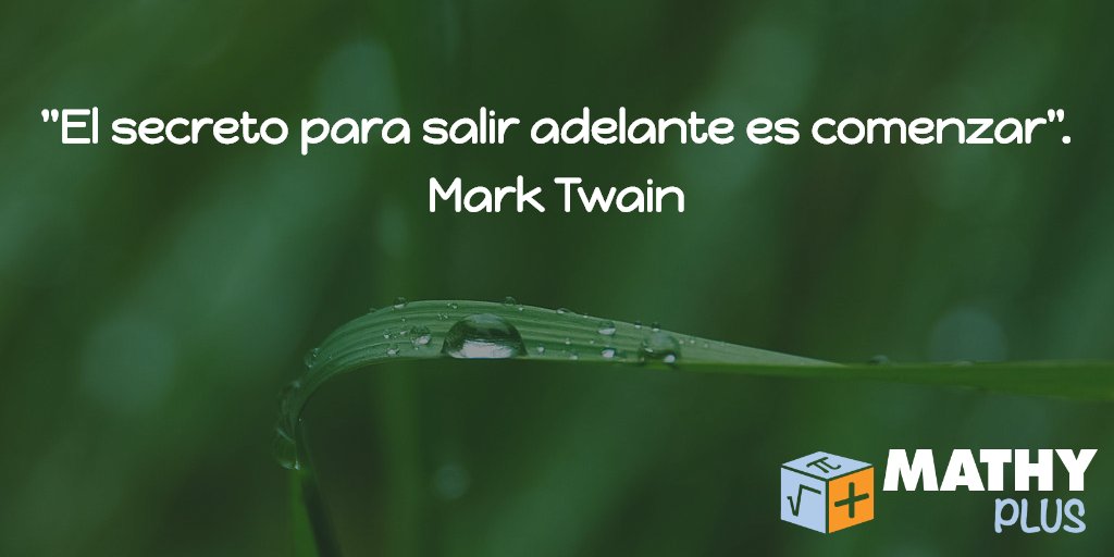 MathyPlus's tweet photo. Una frase para ti #aprendeyaprueba #academiadematematicas #mathyplus https://t.co/6YdgvzXhZA