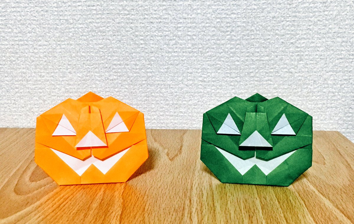 ハロウィン折り紙