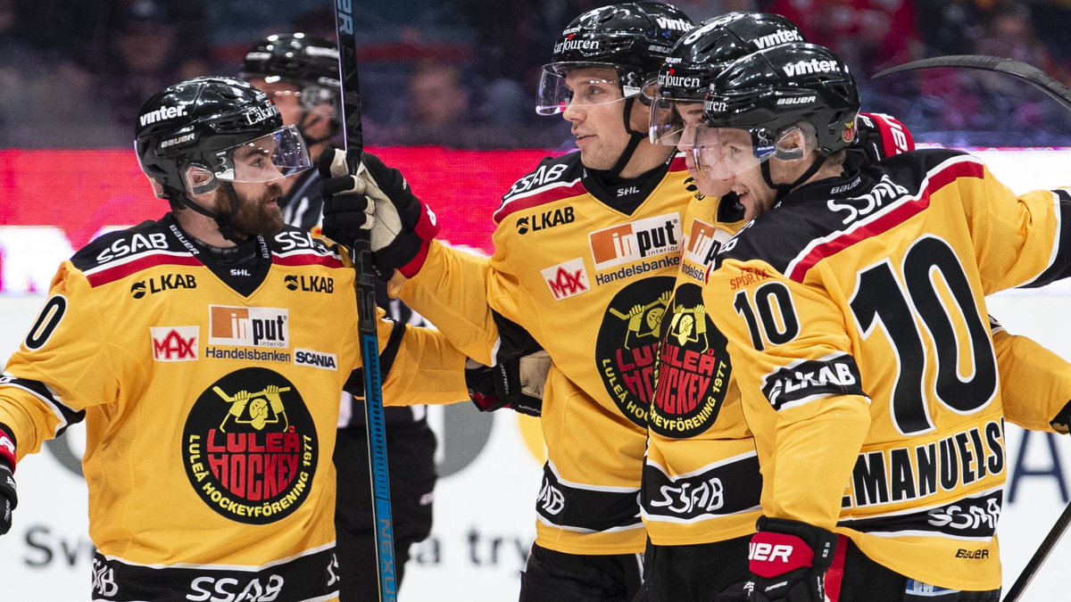 Luleå Hockey: Så ställer Luleå upp laget mot Frölunda 