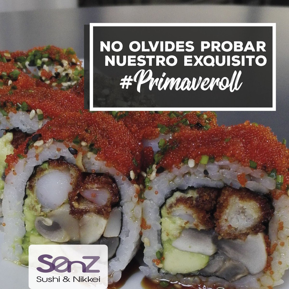 En este soleado día Jueves no puedes dejar de probar nuestro exquisito Primaveroll 💜🎉
¡LOS ESPERAMOS!
