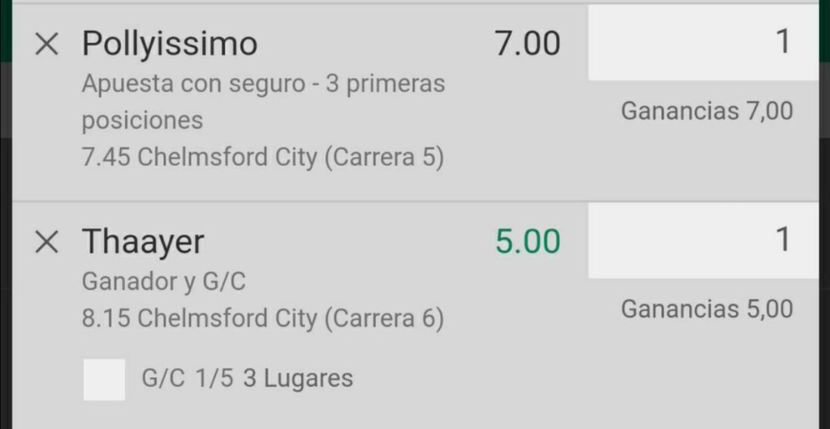 Saukusa_Apuesta's tweet photo. Dos nuevos picks para esta noche #HorseRacing #apuestasrecomendadas #apuestashipicas #carrerascaballos https://t.co/iqocwRnvjv