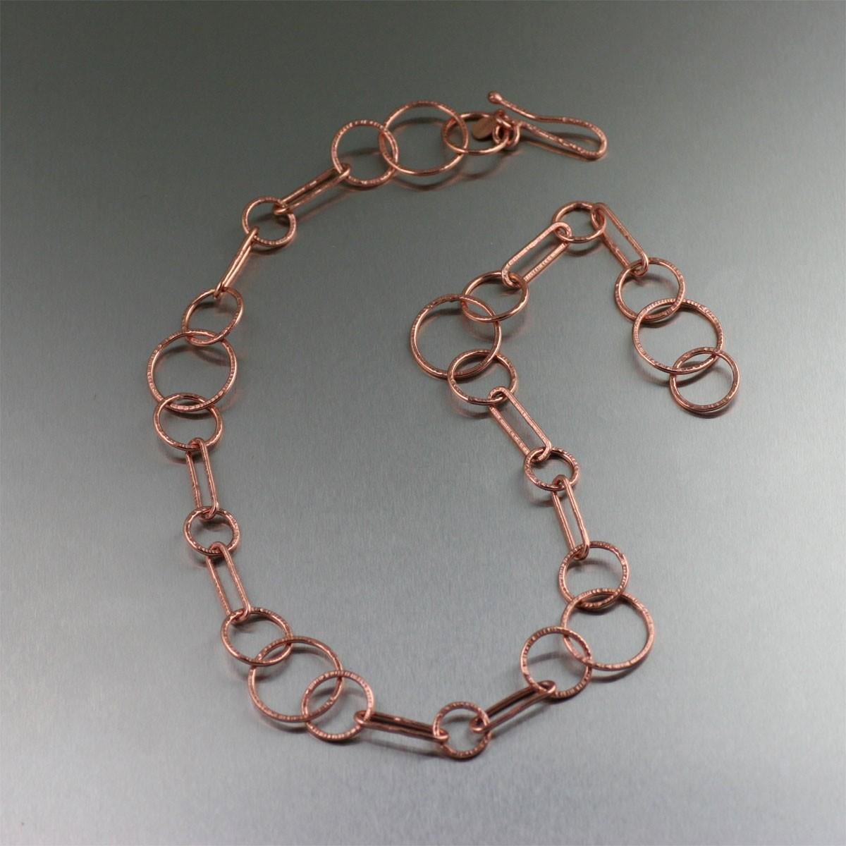 Superb Copper Chain Necklaces Featured by #ILoveCopperJewelry #CopperAnniversary #Artisan ilovecopperjewelry.com/jewelry/neckla…
