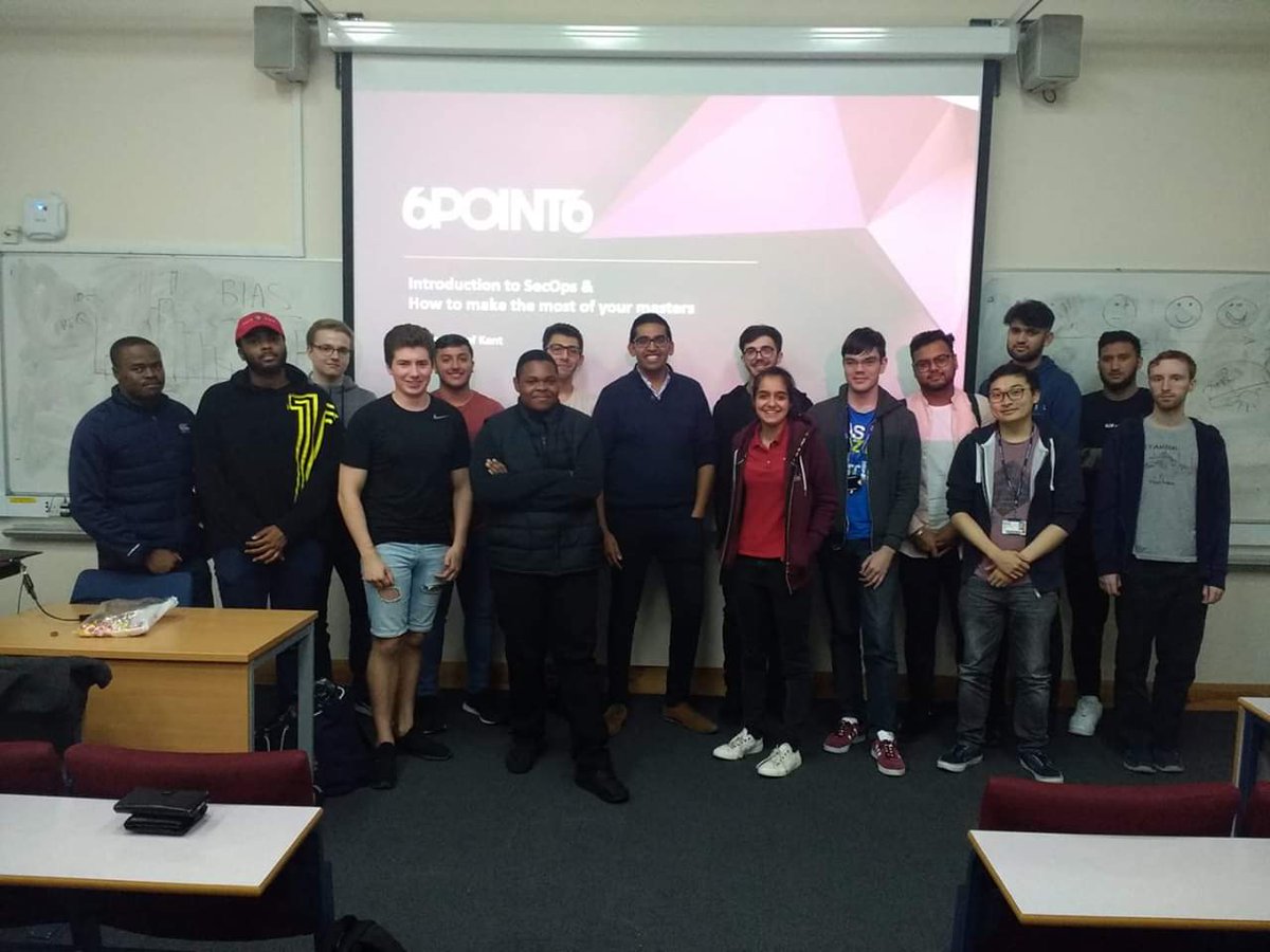 A big thank you to all of our society members who made it to the talk. We hope you enjoyed our first event and lots more coming soon. #medwaycompsoc #kentcompsoc #6point6 #society #comingsoon