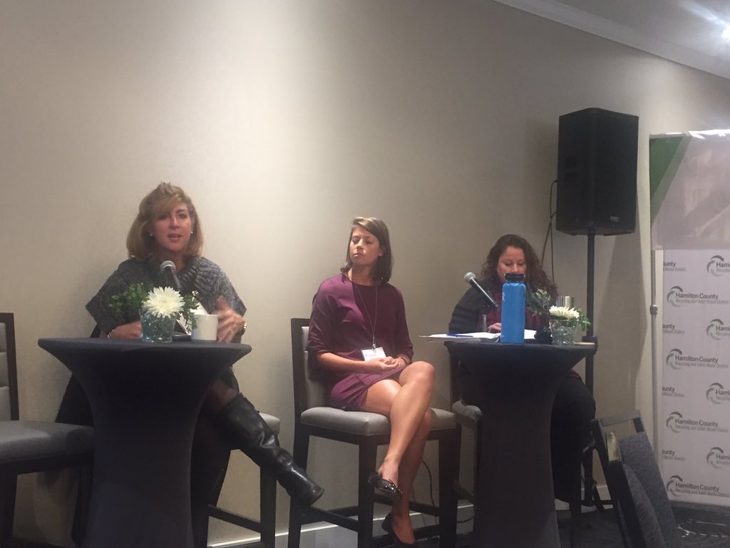 Our panel of experts are discussing the concept of #reuse and waste reduction in the process of university move outs. #reuseconex