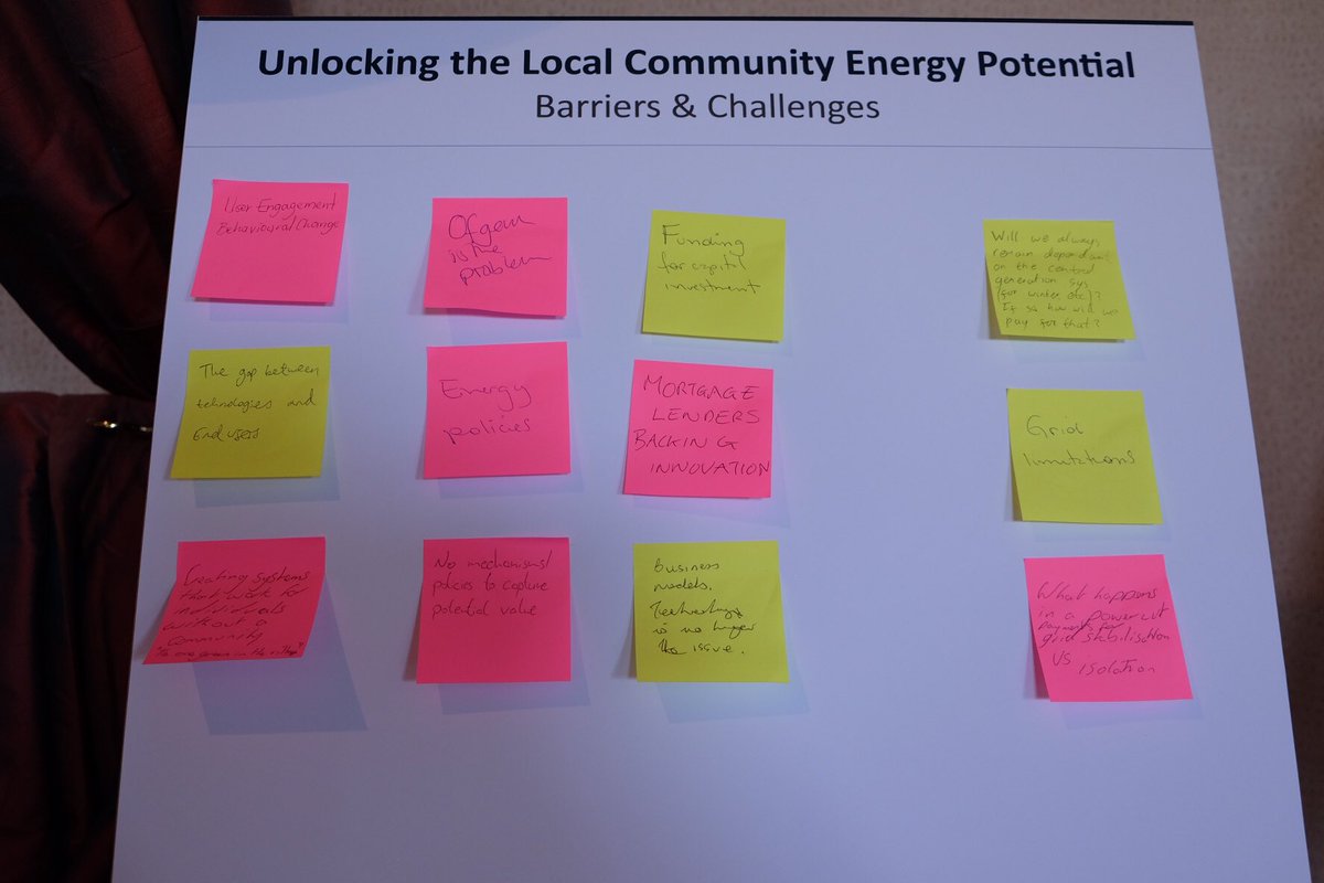 mayzune_mm's tweet photo. Questions and sum up at today #EnergyRev18 #GreenGB #communityenergy @ProjectSCENe @SENSIBLEProject @luceliataranto @LornaKiamba @UoNEnergy @JulieWaldronT @UniofNottingham @trentbasinnews https://t.co/fjk5hI3KbT