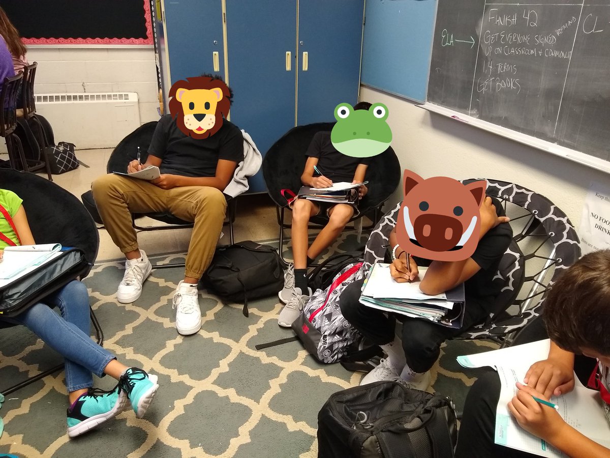 Jb_505's tweet image. So glad that my students can work productively in comfort and in a spot that fits their needs on a daily basis. Thanks to my many donors through @DonorsChoose I have a fully functioning #flexible seating arrangement in my class. @APSCLEVELANDMS @APSLZ4