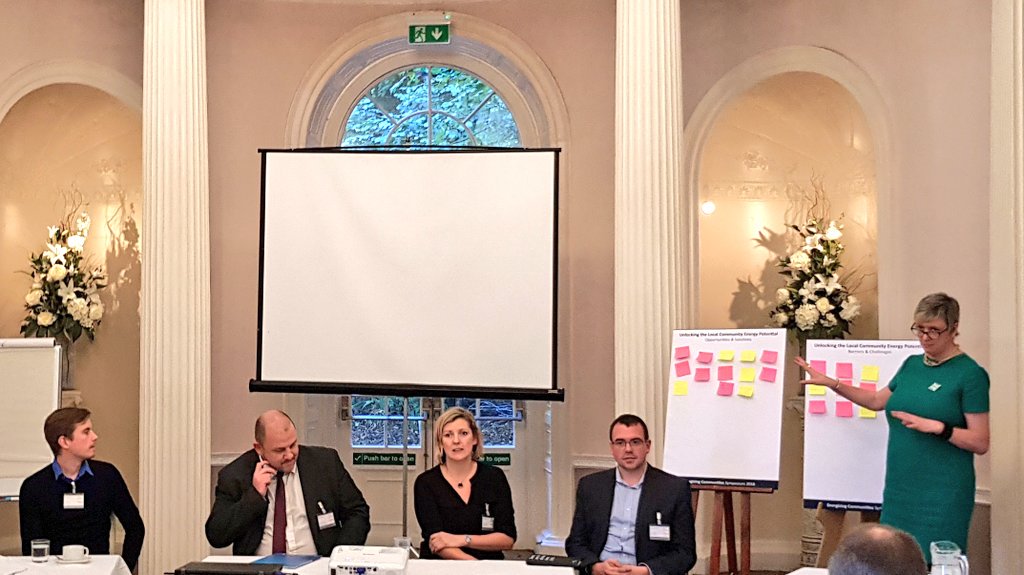 luceliataranto's tweet photo. Final panel @ProjectSCENe's Energising #communities #EnergyRev18 chaired by @PollyBillington @UK100_. EmilyB @nottmcityhomes: "we need to make it simple or we won't get buyin from our tenants for #EnergyEfficiency &amp; #CommunityEnergy" 
@ProjectSCENe @SENSIBLEProject @Remourban_EU https://t.co/WMtXw5DrUQ
