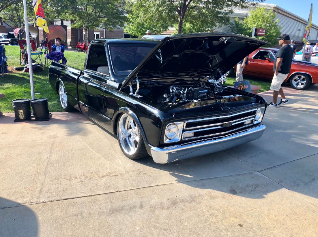 LMCTruck's tweet image. Luis C. built this 1967 #ChevyC10 in memory of a family member who is no longer with them. It was a full #frameoff restoration, 502 ram jet, full ride tech air suspension, shaved exterior, full hot rod interior. #trucks #C10nation