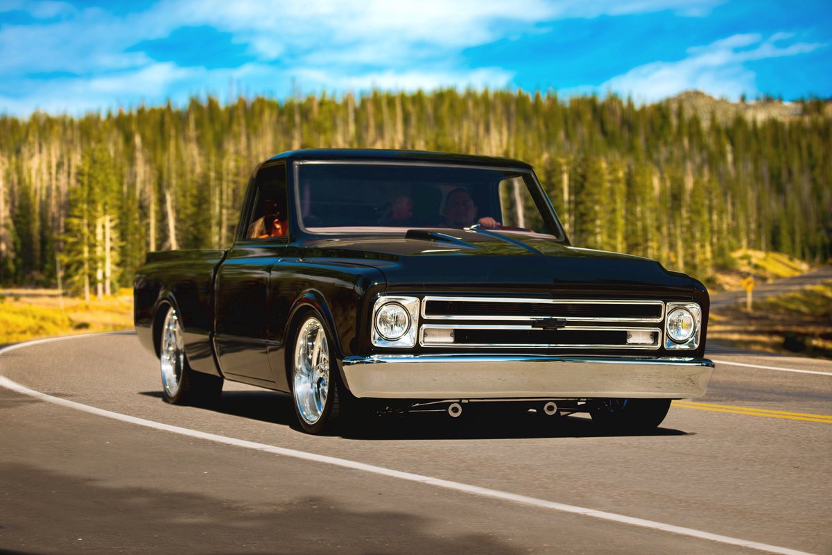 LMCTruck's tweet image. Luis C. built this 1967 #ChevyC10 in memory of a family member who is no longer with them. It was a full #frameoff restoration, 502 ram jet, full ride tech air suspension, shaved exterior, full hot rod interior. #trucks #C10nation