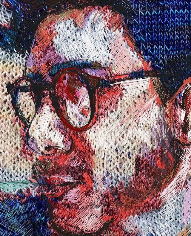 artChisel's tweet photo. Look closely to see the threads used in this #portrait of a young man. Amazing result!
.
#painting #thread #stitch #wovenart #knitart #illustration #man #instafun #art #arte #fineart #🎨 #🖼 #kunst #instaart #искусство #미술 #藝術 #美術 #artistsofinstag… https://t.co/8BUZLDeMCN https://t.co/iKqe1JWMGc