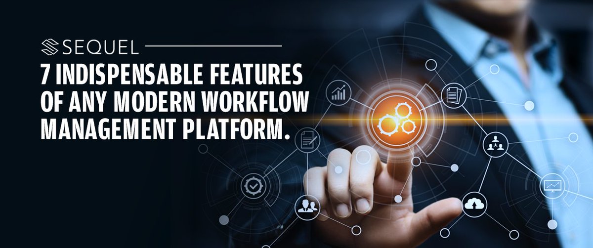 thesequelgroup's tweet photo. Is it time to upgrade your outdated processes to a modern #DigitalWorkflow platform? If you're thinking about making the switch, you'll need to keep these 7 core features in mind. Learn More: https://t.co/WLdl1qVCa1 https://t.co/5BFlyitRcR