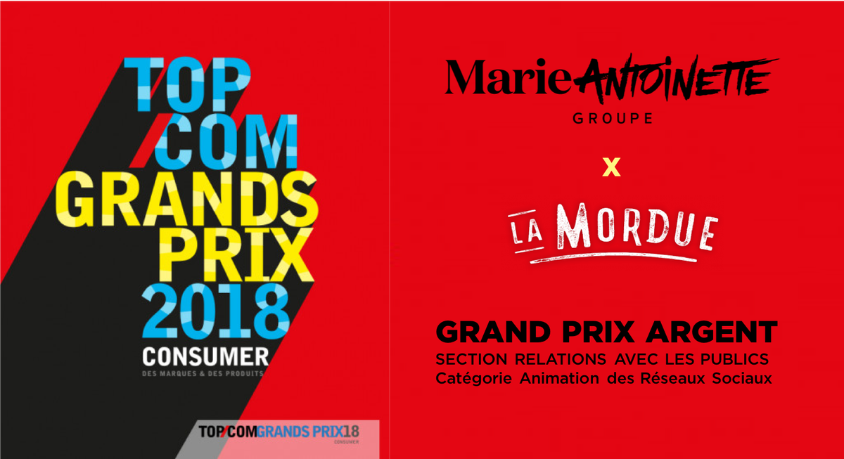 LagenceMA's tweet photo. La #Guilloteam est fière d'avoir remporté le Top Com d'Argent pour la stratégie de lancement digitale du hard cider La Mordue (Groupe Eclor) ! #lepasdecôté🕺 https://t.co/JjHxwQzRBW