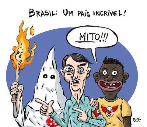 Humor Político on Twitter: "Brasil por Beto Cartuns #JairBolsonaro ...