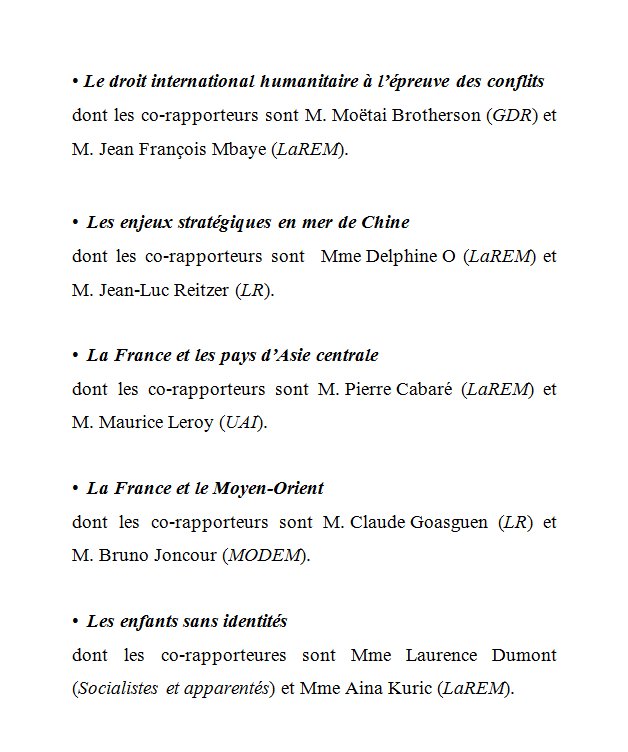 Commission des Affaires étrangères tweet media