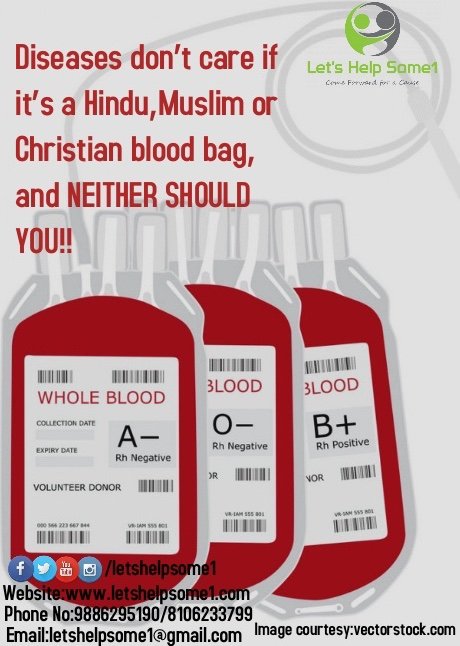 letshelpsome1's tweet image. We should be fighting the disease,not among ourselves!! 
#donateblood #stopthalassemia #letshelpsome1