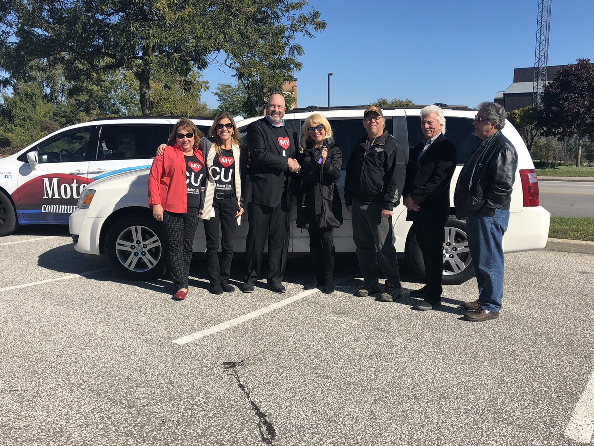 Our friends <a href="/MotorCityCCU/">MotorCityCommunityCU</a> are celebrating #ICUDay in a BIG way. We can’t thank you enough for #donating a minivan to <a href="/UHC_/">UHC - Hub of Opportunities</a>. Your generosity is so #appreciated. #HubOfHope #YQG #CommunityPartners