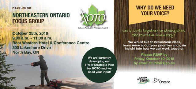 Laurie4NOTO's tweet photo. Attention tourist operators and outdoor tourism supporters! You are Invited to participate in our Northeastern focus group. Join us to help plan the next 5 years for NOTO. https://t.co/HZUaOspIiR https://t.co/wZPP379onj
