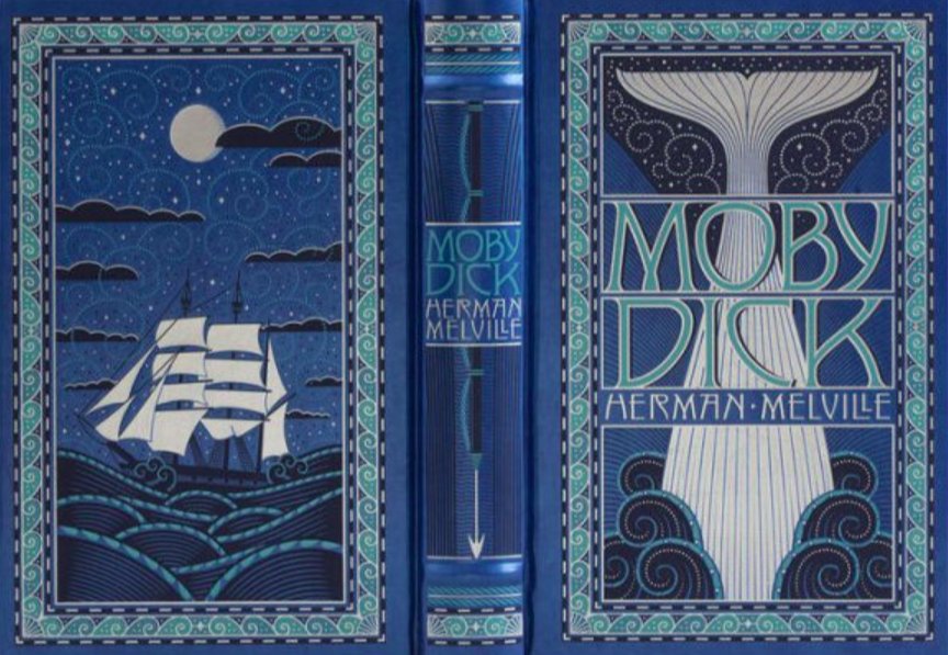 I Know Not All That May Be Coming Melville Moby Dick Author Signature  Literary Quote on Canvas - Echo-Lit