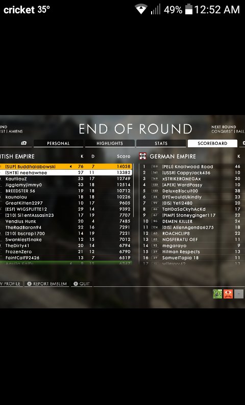 TStandorf's tweet photo. Started the game going 35-0 with the flametrooper 😈😈 i was born for this game. #SUP #squadupplatoon @aka_Nappz @SUPxEmpress @Rudysgot5onIt @InuyashaHiguraa @ElizabetMariane @BFmoments1 https://t.co/LxTXIo9afm
