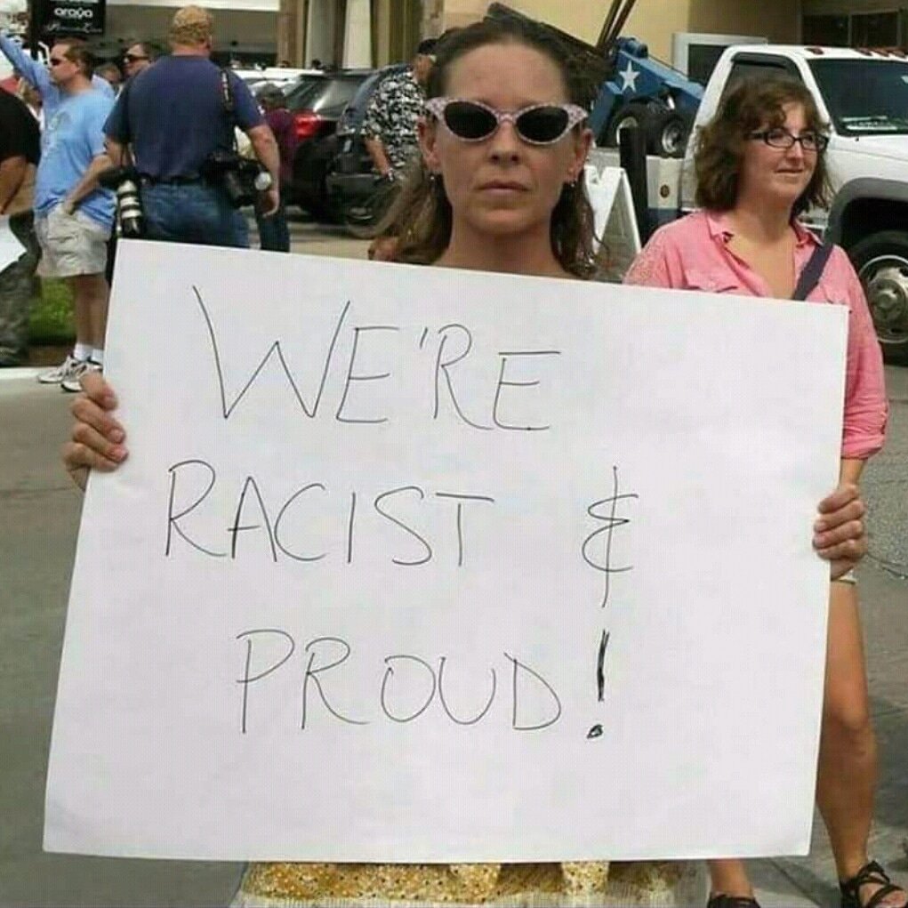 grayfactor's tweet image. It's not a secret when you are a racist and a bigot. We don't need you to admit it but it is always good to hear the truth. #notasecret #wealreadyknow #racism #bigotry #hate