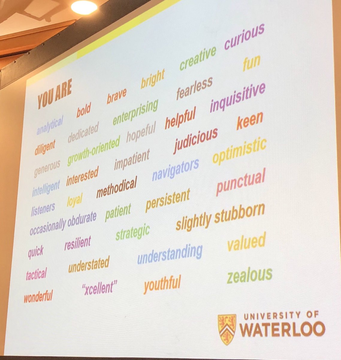 lammeyb's tweet image. We are Apra, A-Z. This is so beautiful. #APRAC18 #aprapeeps @ApraCanada @Apra_HQ