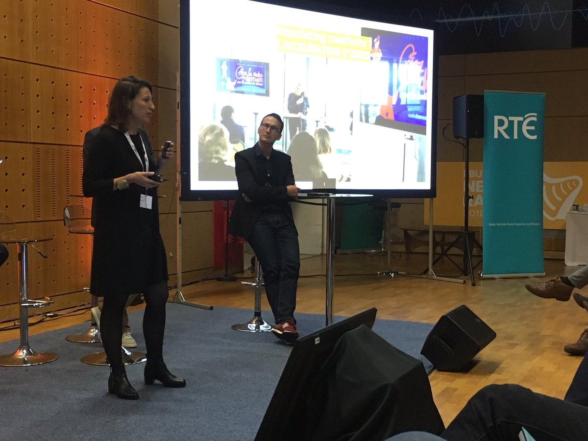 La stratégie d’open innovation de <a href="/radiofrance/">Radio France</a> <a href="/RFnvx/">Radio France Digital</a> présentée par <a href="/AdeBvg/">Adeline Beving</a> au #NRD2018 de <a href="/EBU_HQ/">EBU</a> : Accélérateur d’Idée avec <a href="/rclab/">Radio-Canada Lab</a> / le sandbox hub avec @VRTSandbox et <a href="/FrenchTechCtral/">French Tech Central</a> à <a href="/joinstationf/">STATION F</a>