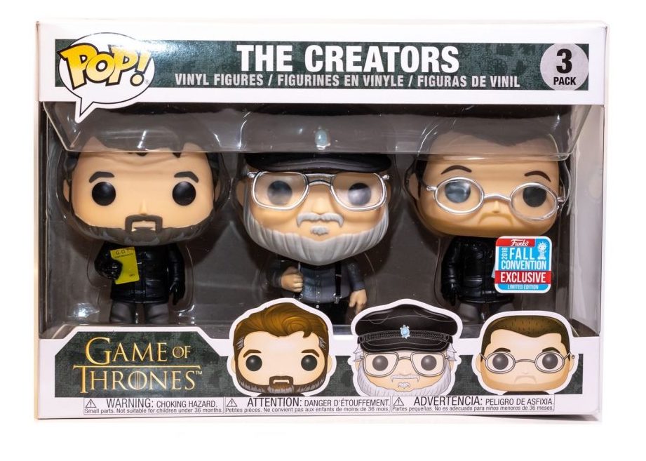 George RR Martin on X: "Funko Pop rolled out a new boxed set for