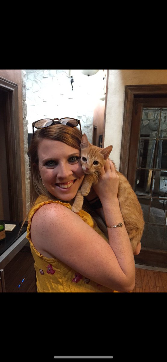 HilljeAshley's tweet photo. #utsablockB902 #utsa_see_math My student likes cats and dogs so I posted a picture of my cat pumpkin, and my dogs Katie and Daisy! https://t.co/VoqWDcrF3l