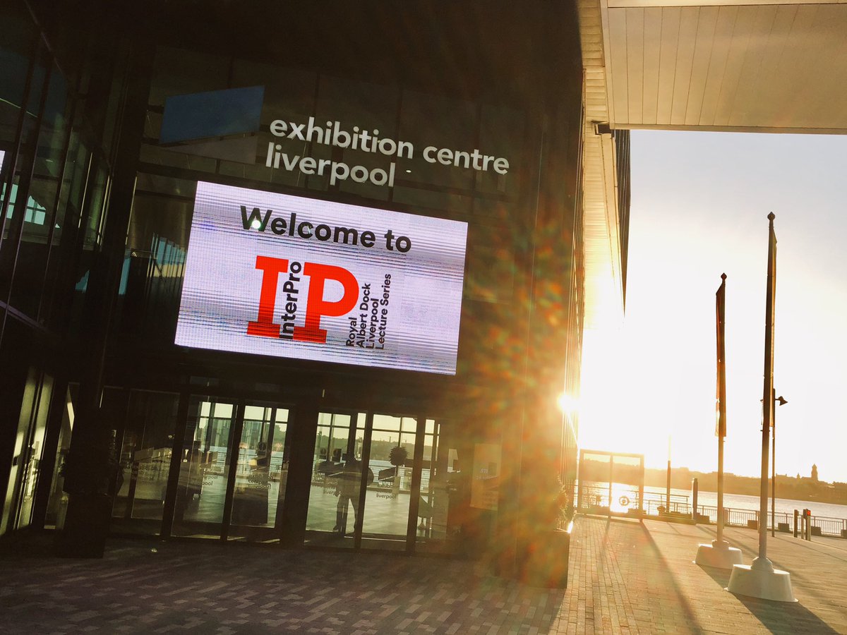Interpro175's tweet photo. The stage is set for this evening’s #InterPro175 at @yourECL. We’re looking forward to welcoming our speakers, sponsors and delegates. #RoyalAlbertDockLiv https://t.co/L39ffpGBiv