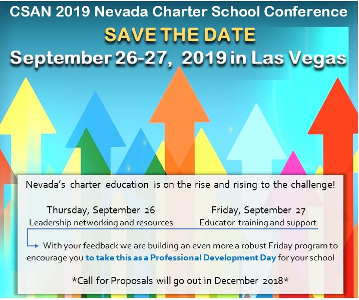 Save the Date! #CSAN2019