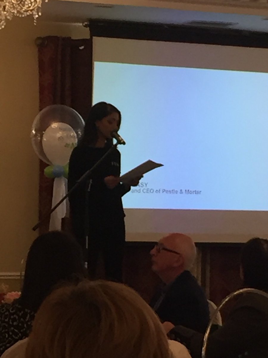 Listening to the inspirational Sonia Deasy <a href="/PMortar/">Pestle & Mortar</a> sharing her story from local to global <a href="/LEO_Kildare/">LEO Kildare</a> #NWED event <a href="/CelbridgeManor/">CelbridgeManorHotel</a> . Amazing lady.
