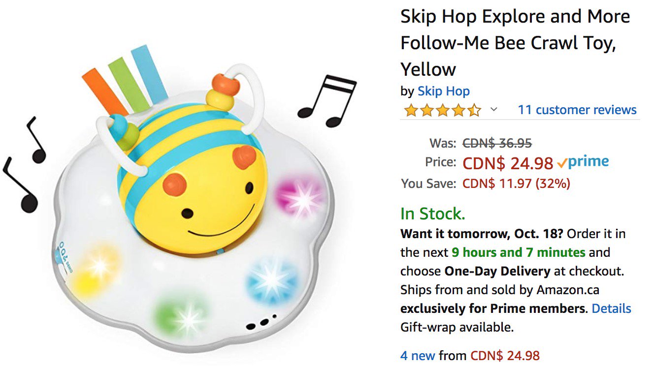 skip hop follow bee reviews