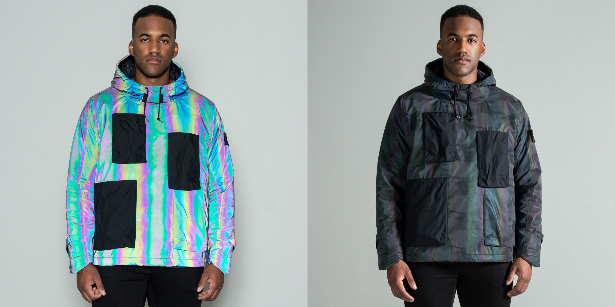 Stone island shadow top project scarabeo utility anorak