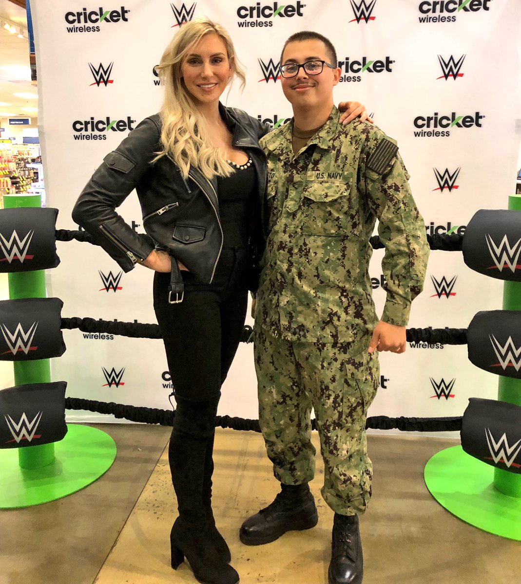 Charlotte Flair on Twitter "Thanks so much to CricketNation for hosting me at the Navy