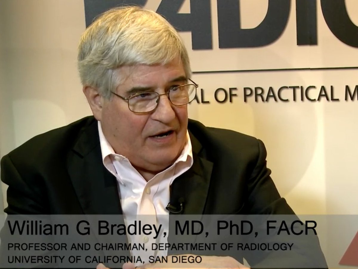 #throwbackthursday to when we spoke with Dr. Bill Bradley at #RSNA 2016! ow.ly/mALI30me9CL