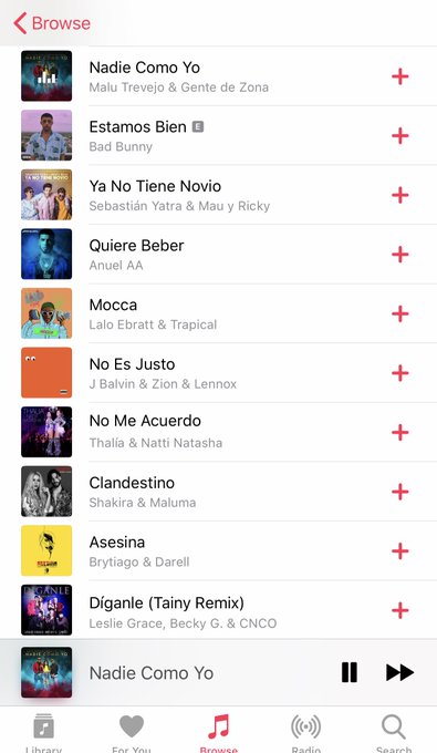Thank you @AppleMusic for the support! Honored to be featured on the #DalePlayLatinPop Playlist! 🔥🙏🔥<a class="tags" target="_blank" title="On Twitter" href="/?out=eyJ0eXAiOiJKV1QiLCJhbGciOiJIUzUxMiJ9.eyJpYXQiOjE3MTk4MDYzNzIsImlzcyI6InR3cG9ybnN0YXJzLmNvbSIsIm5iZiI6MTcxOTgwNjM3MiwiZXhwIjoxNzUxMzQyMzcyLCJyZWRpcmVjdF91cmwiOiJodHRwczovL3R3aXR0ZXIuY29tL0FwcGxlTXVzaWMifQ.kX6Uv48cQbN-XghpnDPKhoukV-1sWwmtKm2kZMFmDn0WfqppI9CzOYv5RT0B_18n-BJEDAhnbeH8bADcq-cxGg">@AppleMusic</a><a href="/tag/daleplaylatinpop"class="tags"><span>#daleplaylatinpop</span></a>