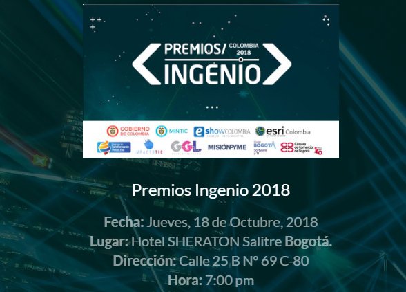 CRDFORM_SENACNM's tweet photo. Hoy se reconocerá por parte de @FedesoftCol, el trabajo de Empresarios e Instituciones que trabajamos por la Mejora Tecnologica del país. Y ahí estará nuestro @SENAComunica y su Centro Minero Ambiental nominado en la Categoria Industria a los @PremiosINGENIO #PlataformaCluster https://t.co/3e2H3XP24h
