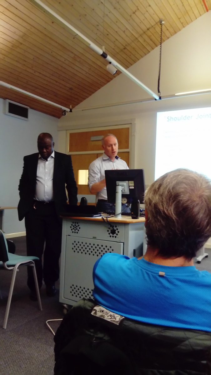 Learning about shoulder surgery at the telford journal club. Prh orthopaedic unit all about education and innovation <a href="/sathNHS/">SaTH</a> <a href="/SATH_CEO/">Simon Wright</a> <a href="/sathPRH/">PRH</a> <a href="/KathPreece/">Kath preece</a> @deirdre_fowler1