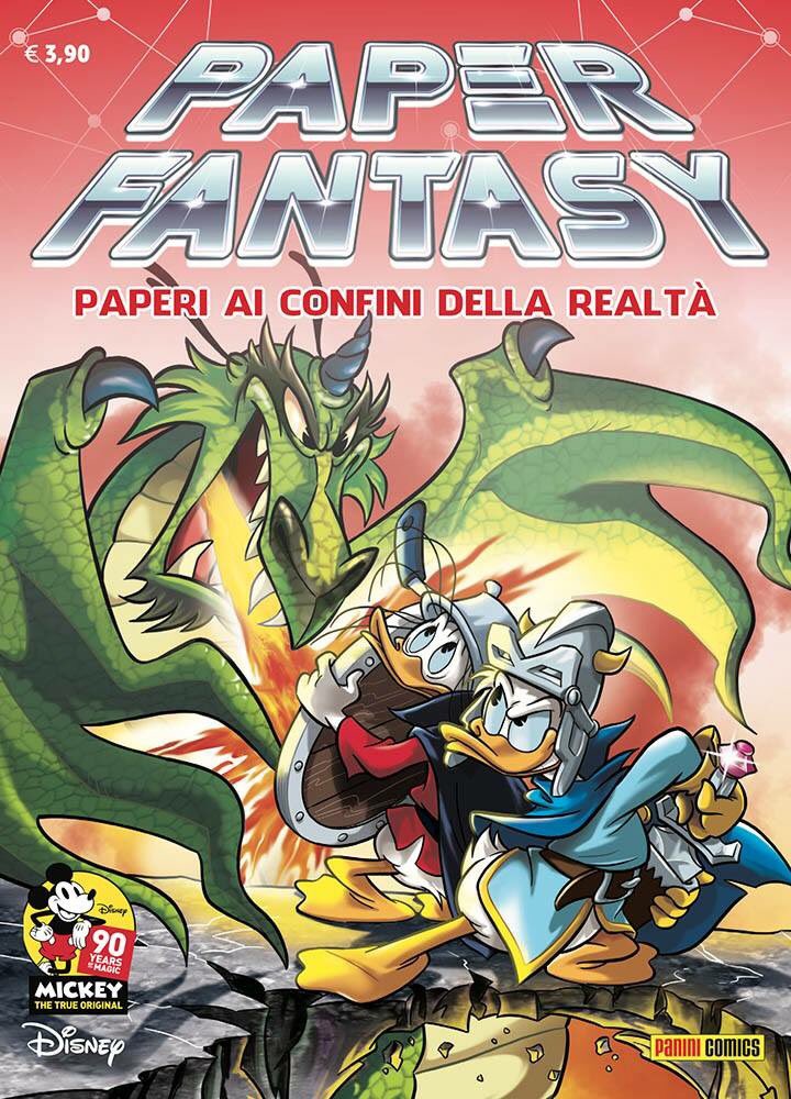 TopolinoIT's tweet photo. Il nuovo numero di #PaperFantasy vi aspetta in edicola con un grande omaggio a “Guerre Stellari”: "Zio Paperone e le Guerre Planetarie" di Guido Martina e Giovan Battista Carpi.
#TopolinoMagazine #Disney #WaltDisney #Comics #Fumetti https://t.co/fLIg0yKak5