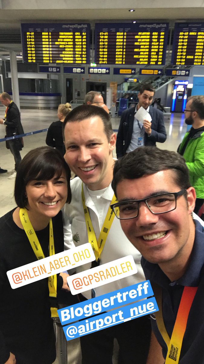 Heute am <a href="/airportnue/">Airport Nürnberg</a> zum Bloggertreffen. Später: Blog-Pitch zu <a href="/SUPmatrose/">SUPmatrose</a> &amp; <a href="/bloggerclub_de/">bloggerclub_de</a>. Mit dabei auch  @miriamzoellich <a href="/mawosch/">Matthias Schwindt</a>. #myNUEmoment