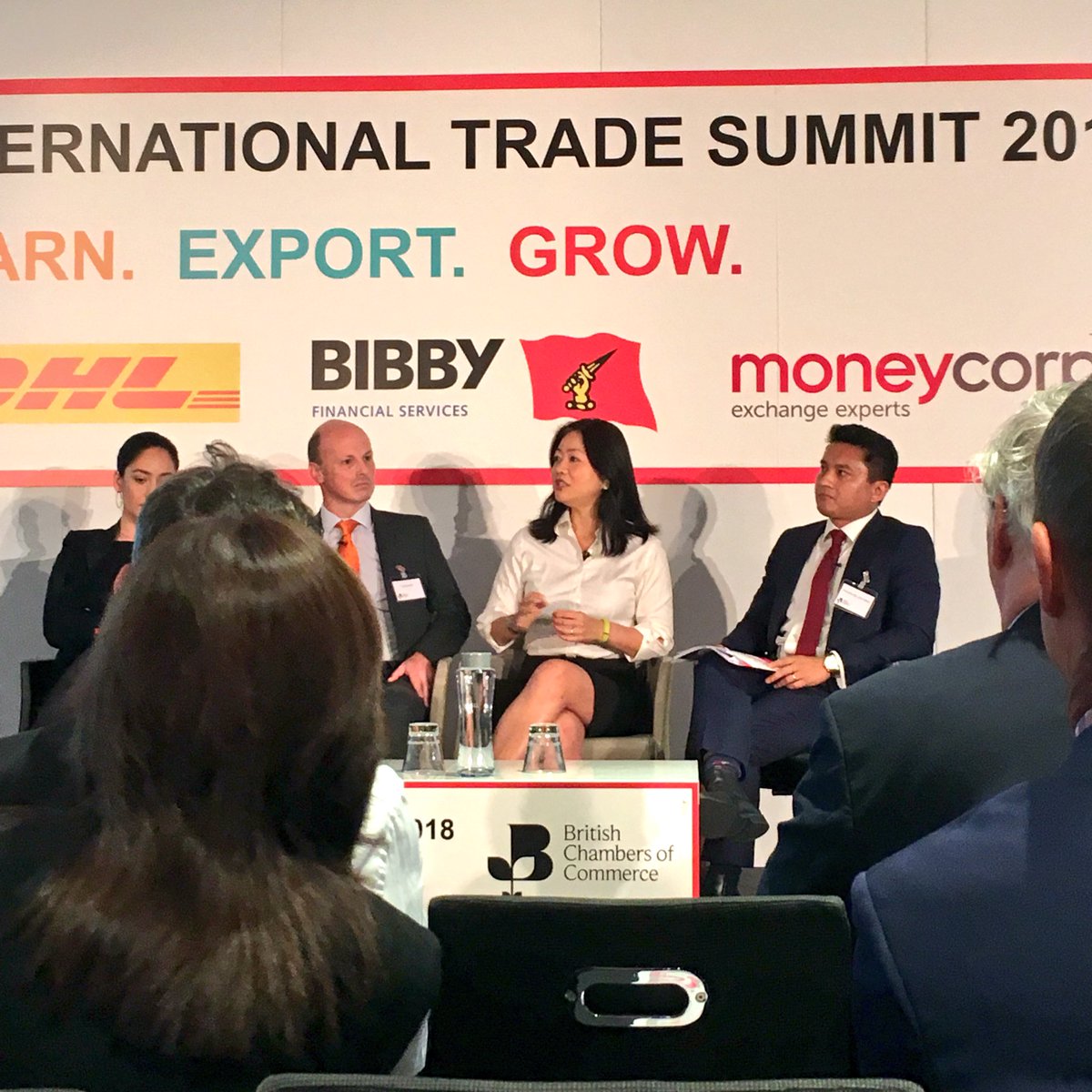 Thomas93Lauren's tweet photo. Most captivating panellist today at #bccexport for me was @lindayueh - so important to gain some perspective through all the negative headlines. Dr Linda Yueh reminded us that while Brexit is new, forging new trade relationships and dealing with uncertainty is not! https://t.co/kJjP3lnTLi