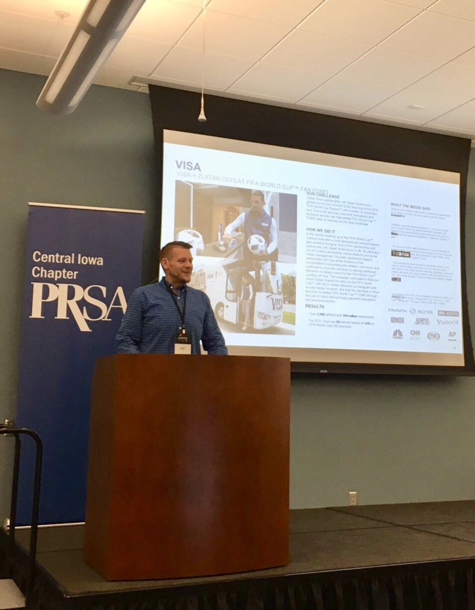 ioWAndy's tweet image. It was a pleasure to speak to a room full of talented communications professionals (and students!) at @PRSACIowa  #OctoPRfest today. Thanks for having me! 📸 : @addieolson