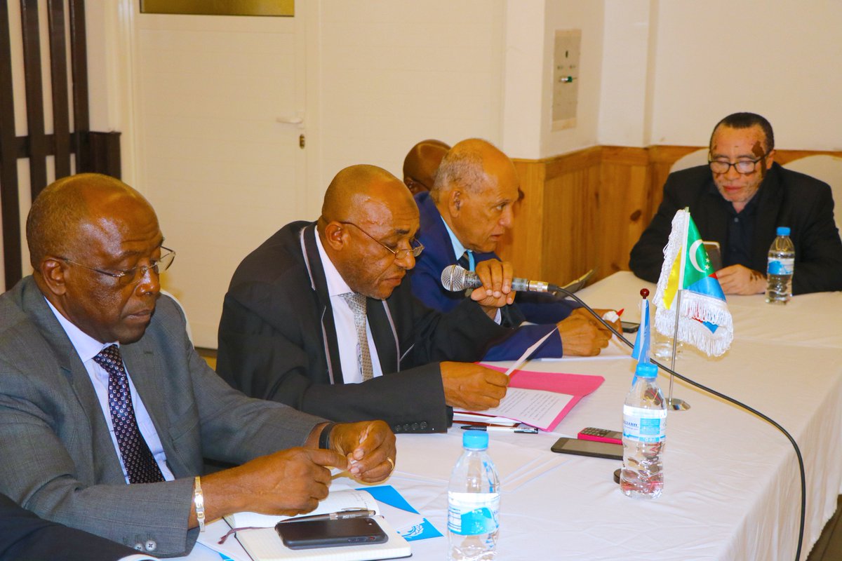 ONU_Comores's tweet photo. Second @UN Development Assistance Framework Steering Committee with @gouvkm and other key actors: consolidation of #One_UN initiative, #2030Agenda implementation, @UN development system #reforms, re-alignment of #UNDAF with #Comoros national reviewed development strategy (SCA2D) https://t.co/Je1FeTUbaF