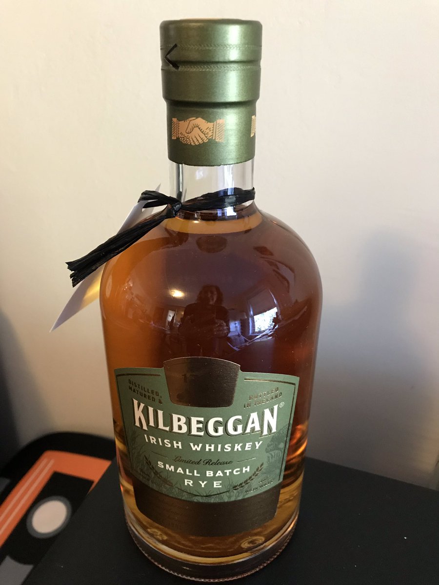 Welcome to the world, @Kilbeggan Small Batch Rye! Changing up the #irishwhiskey category!